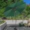 Villacera 9-Foot Outdoor Patio Umbrella with Base, Green 83-OUT5440B - alternate 1